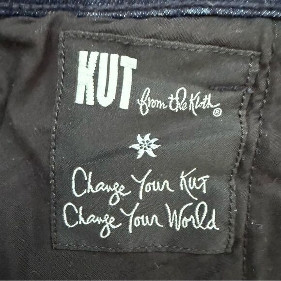 Kut from the Kloth Indigo Straight Leg Jeans Women’s Size 4 - Picture 7 of 11